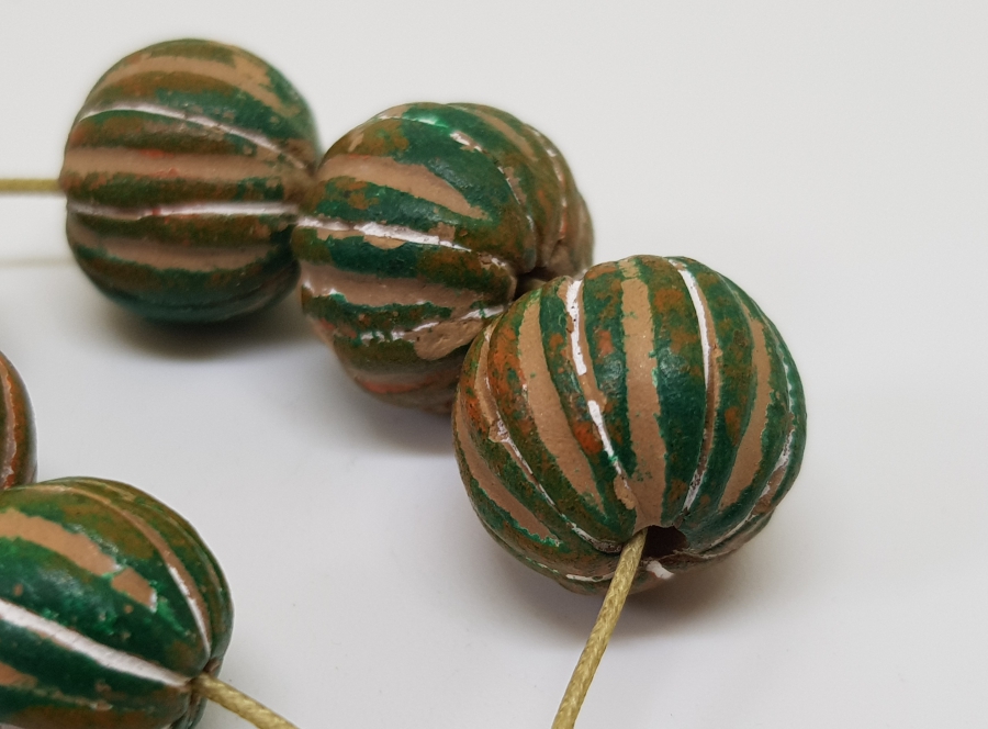 OSMANLI DÖNEMİ ÇOK NADİR GUBAR-I ŞERİF TESPİH TANELERİ