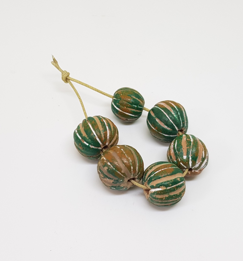 OSMANLI DÖNEMİ ÇOK NADİR GUBAR-I ŞERİF TESPİH TANELERİ