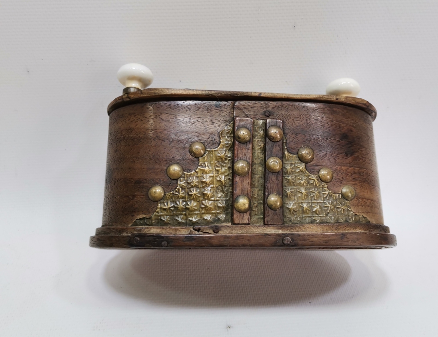 ÜZERİ AYETLİ ÇOK NADİR AHŞAP DESTİMAL-İ ŞERİF KUTUSU