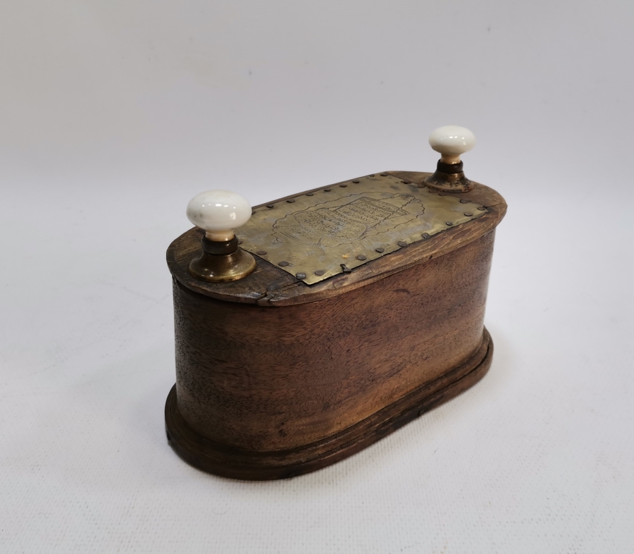 ÜZERİ AYETLİ ÇOK NADİR AHŞAP DESTİMAL-İ ŞERİF KUTUSU