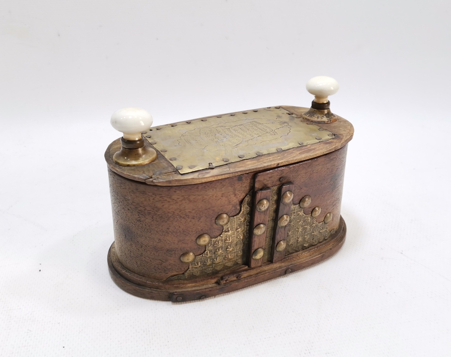 ÜZERİ AYETLİ ÇOK NADİR AHŞAP DESTİMAL-İ ŞERİF KUTUSU