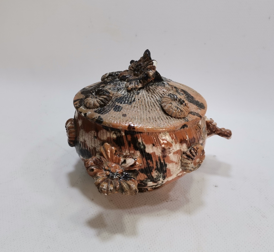 OSMANLI DÖNEMİ NADİR FORMDA KAPAKLI ŞEKERLİK