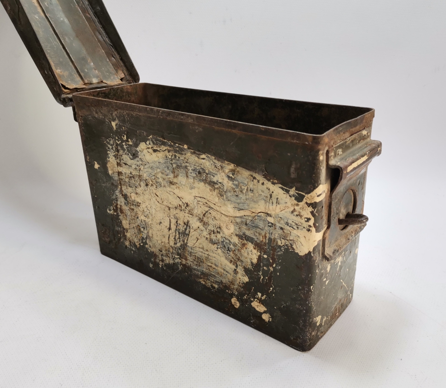 1. DÜNYA SAVAŞI DÖNEMİ OSMANLI MİTRALYÖZ MERMİ SANDIĞI