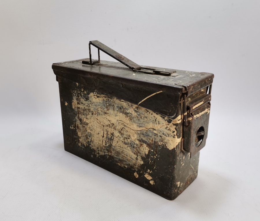 1. DÜNYA SAVAŞI DÖNEMİ OSMANLI MİTRALYÖZ MERMİ SANDIĞI