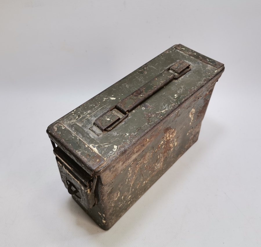 1. DÜNYA SAVAŞI DÖNEMİ OSMANLI MİTRALYÖZ MERMİ SANDIĞI