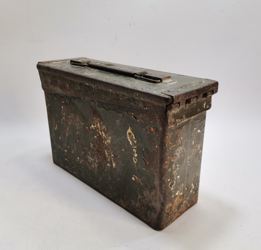 1. DÜNYA SAVAŞI DÖNEMİ OSMANLI MİTRALYÖZ MERMİ SANDIĞI