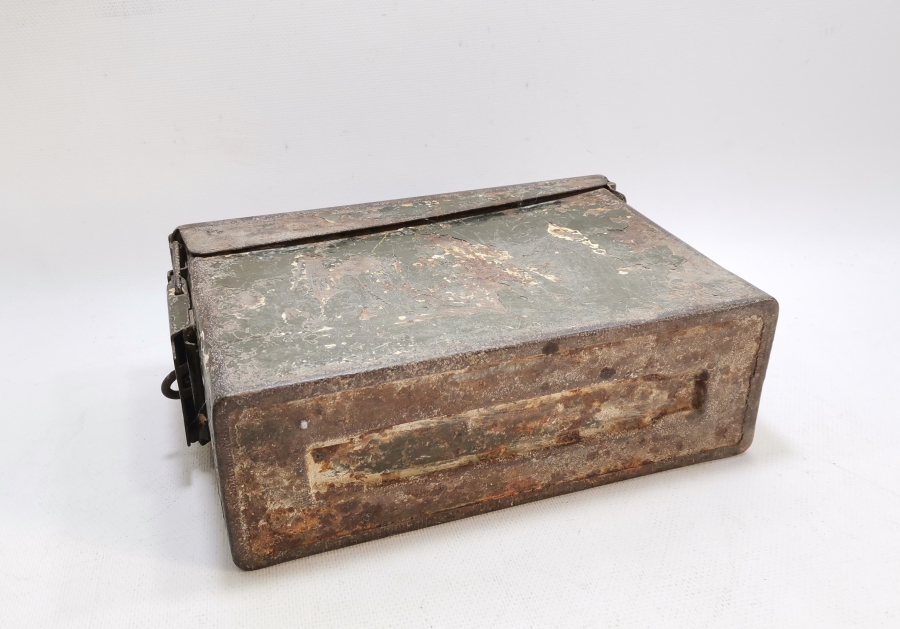 1. DÜNYA SAVAŞI DÖNEMİ OSMANLI MİTRALYÖZ MERMİ SANDIĞI