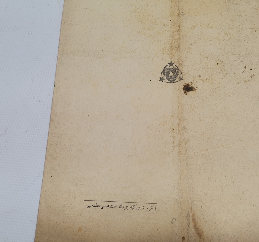 1926 TARİHLİ OSMANLICA TEŞKİLAT-I MAHSUSA AMBLEMLİ CERİDE-İ RESMİYE GAZETESİ - TÜRKİYE CUMHURİYETİ NİN İLK RESMİ GAZETESİ