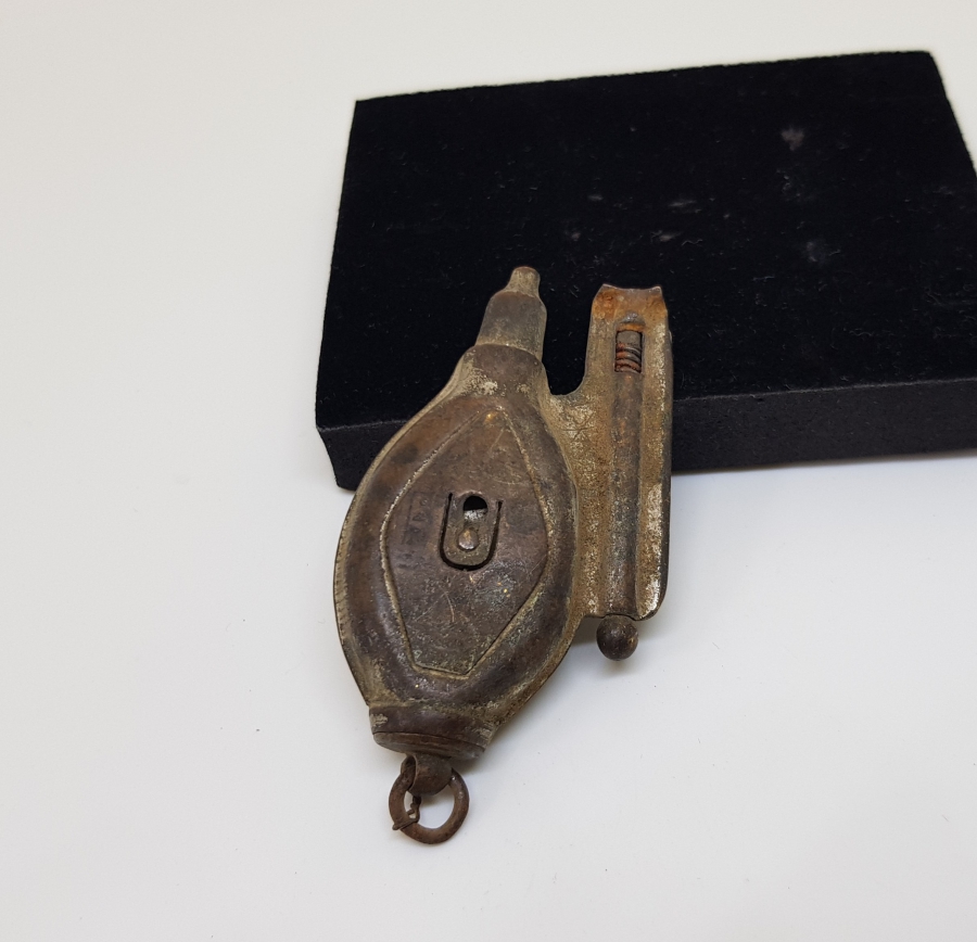 ÜZERİ RÜSUM PULLU OSMANLI DÖNEMİ İBRİK ÇAKMAK