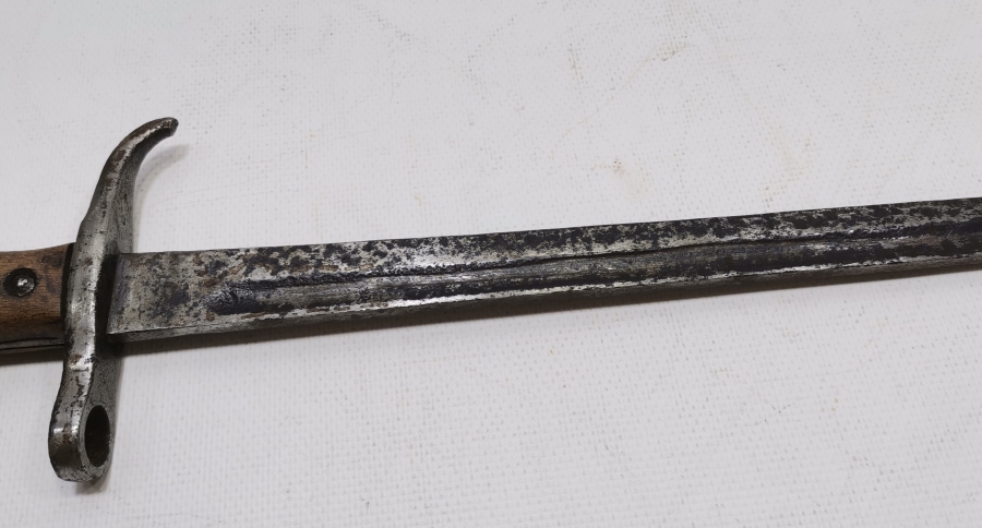 ÜZERİ OSMANLICA YAZILI VE AY YILDIZLI 1. DÜNYA SAVAŞI DÖNEMİ OSMANLI SÜNGÜ