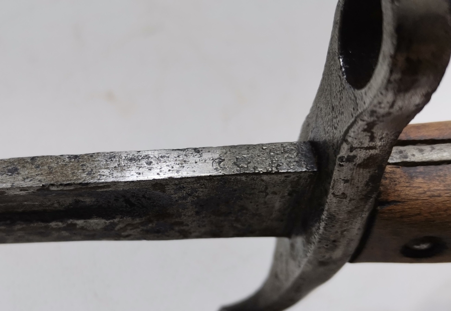 ÜZERİ OSMANLICA YAZILI VE AY YILDIZLI 1. DÜNYA SAVAŞI DÖNEMİ OSMANLI SÜNGÜ