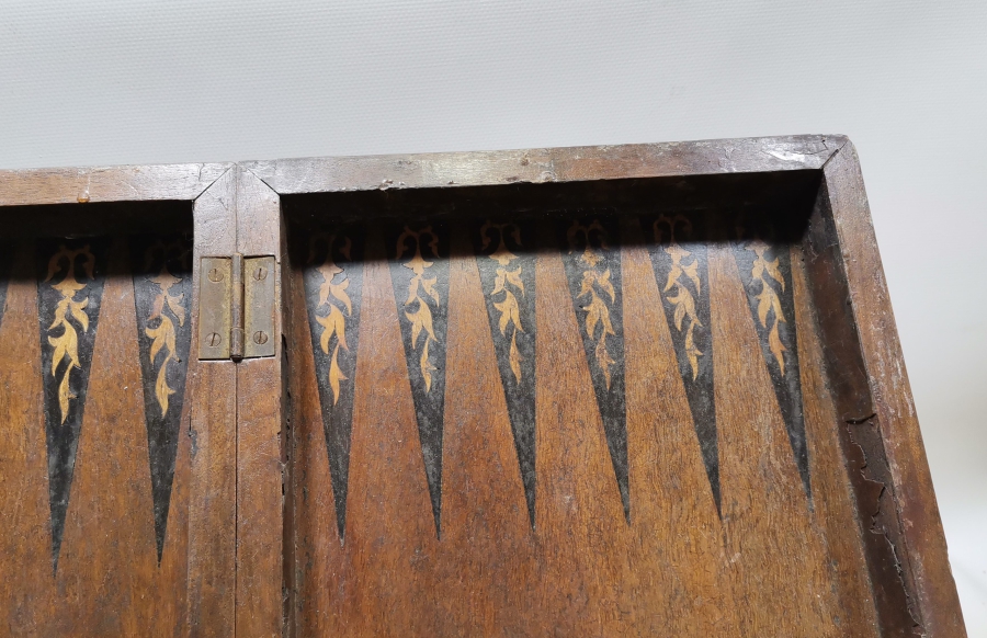 SANAYİ NEFİSE YAPIMI MARKUTERİ İŞÇİLİKLİ BURSA İŞİ ÇOK NADİR OSMANLI DÖNEMİ TAVLA