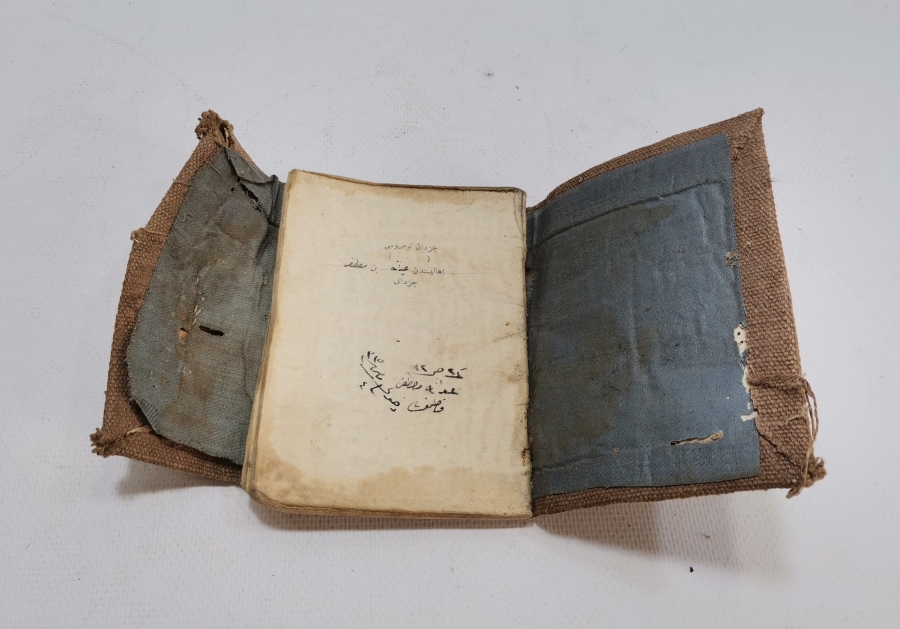 ORİJİNAL BAĞI VE KAMUFLAJIYLA ÇOK NADİR OSMANLI SUBAY MAAŞ CÜZDANI