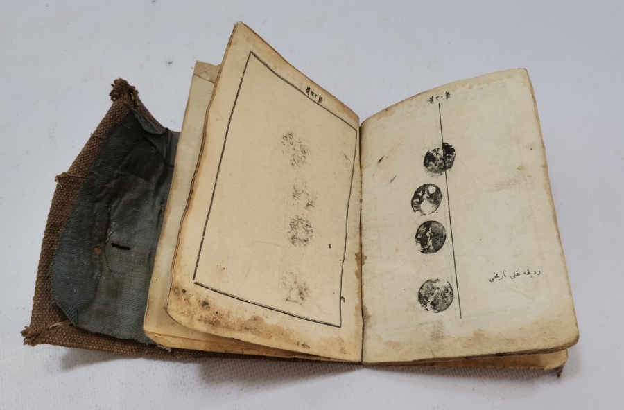 ORİJİNAL BAĞI VE KAMUFLAJIYLA ÇOK NADİR OSMANLI SUBAY MAAŞ CÜZDANI