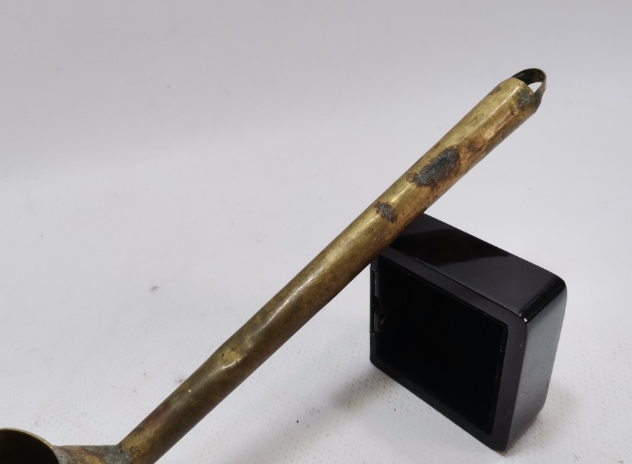 OSMANLI DÖNEMİ SÜLEYMANİYE İŞİ EL YAPIMI ÇOK NADİR SEYYAR KAHVECİ CEZVESİ