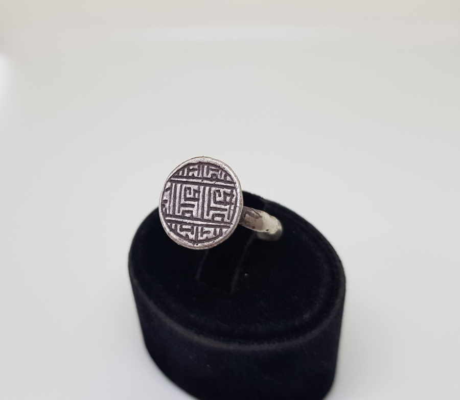 OSMANLI DÖNEMİ BÜYÜK BOY TILSIMLI MÜHÜR YÜZÜK