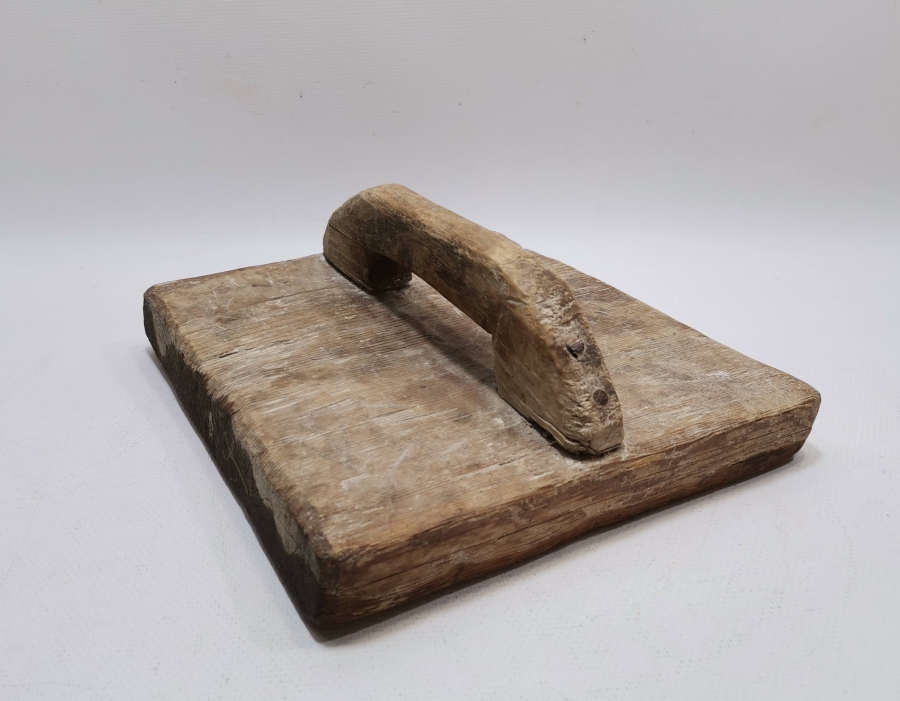 OSMANLI DÖNEMİ DEV BOYDA TEKKE İŞİ AHŞAP TILSIM GÖMLEK MÜHRÜ