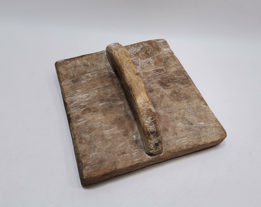 OSMANLI DÖNEMİ DEV BOYDA TEKKE İŞİ AHŞAP TILSIM GÖMLEK MÜHRÜ