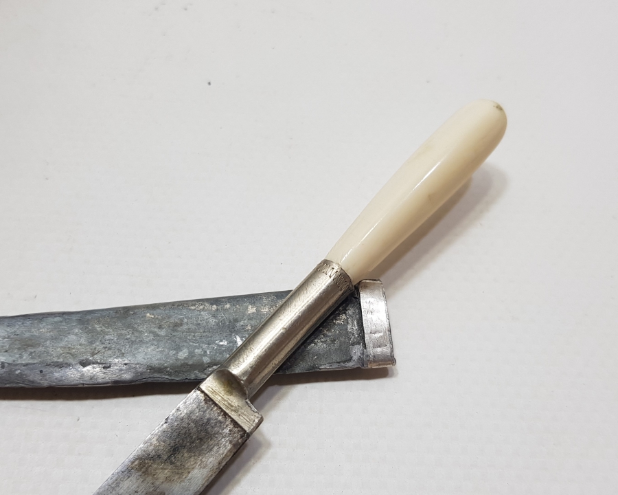 ORİJİNAL KININDA EL YAPIMI BURSA İŞİ ANTİKA SÜNNET KAMASI