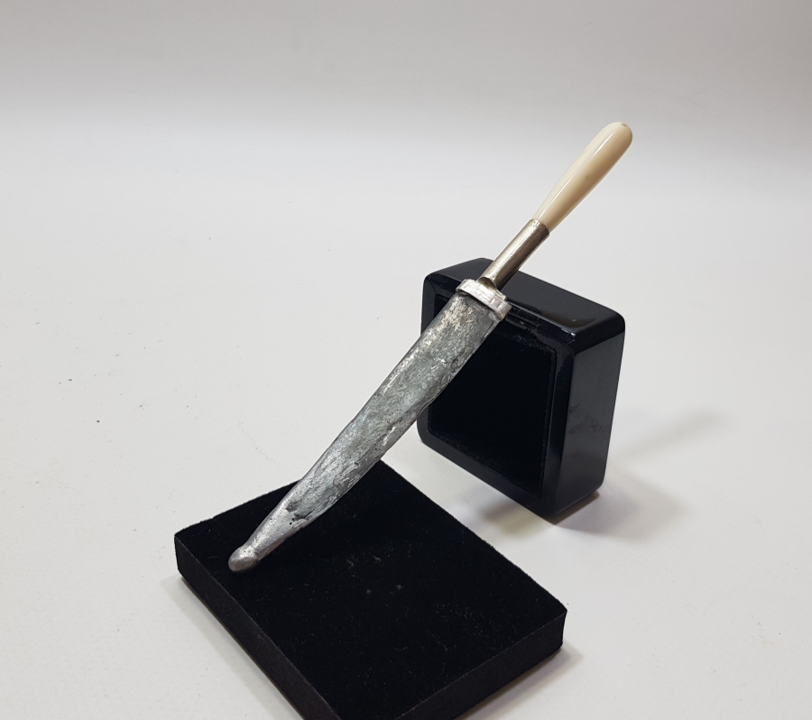 ORİJİNAL KININDA EL YAPIMI BURSA İŞİ ANTİKA SÜNNET KAMASI