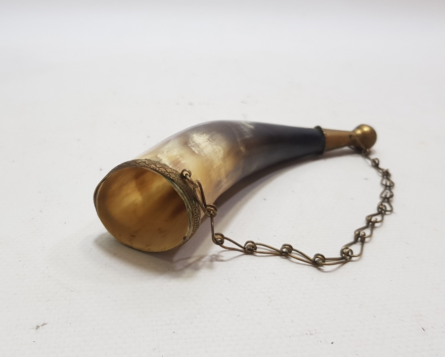 EL YAPIMI ANTİKA BOYNUZ KADEH