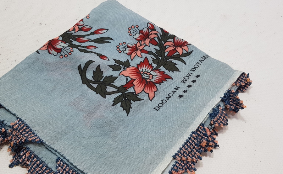 ÜZÜM SALKIMI MODELİ İĞNE OYALI ANTİKA YAZMA