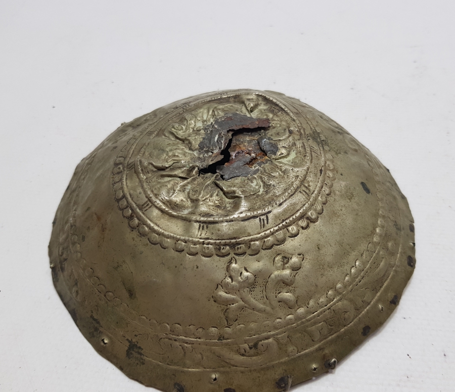 OSMANLI DÖNEMİ KABARTMA İŞÇİLİKLİ KUBBELİ GELİN TEPELİĞİ