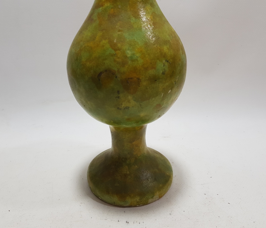 GÜLEBDAN FORMLU ÖZEL YAPIM ANTİKA VAZO