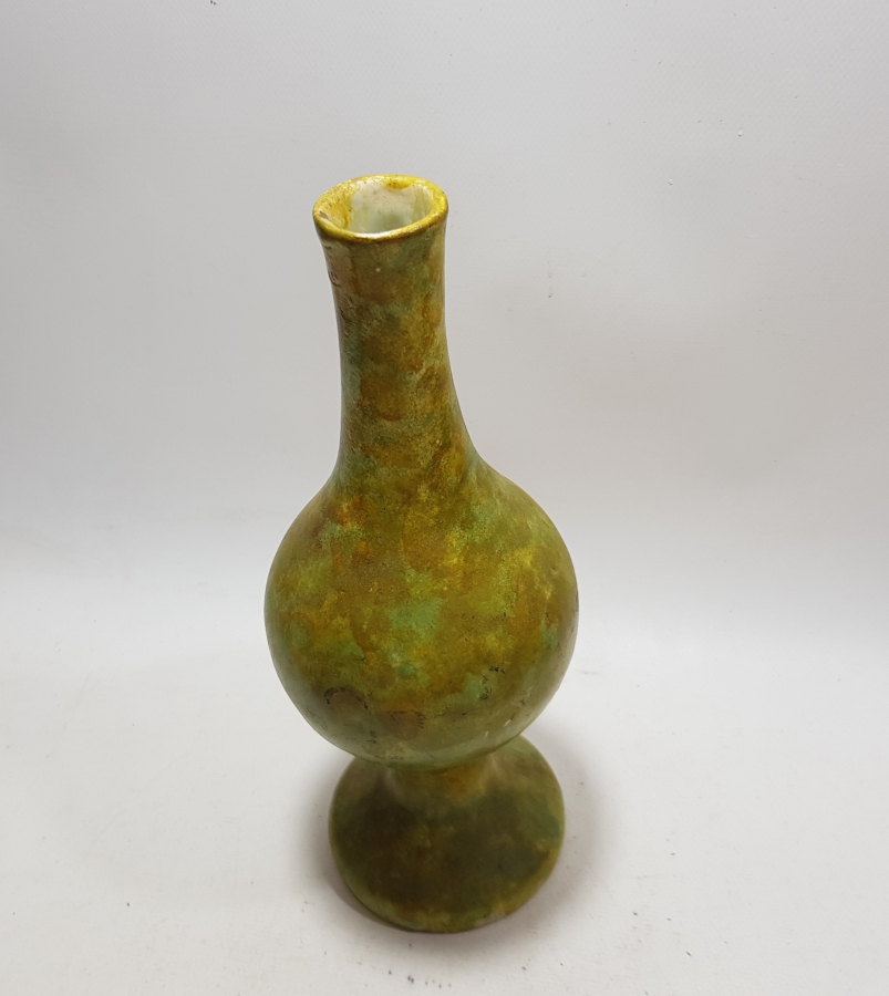 GÜLEBDAN FORMLU ÖZEL YAPIM ANTİKA VAZO