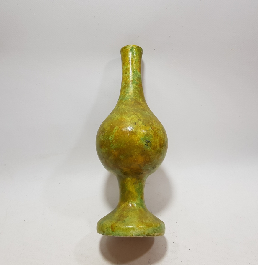 GÜLEBDAN FORMLU ÖZEL YAPIM ANTİKA VAZO