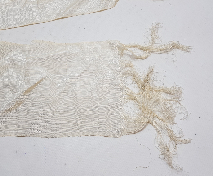 OSMANLI DÖNEMİ ÇOK NADİR İPEK DAMAT KUŞAĞI