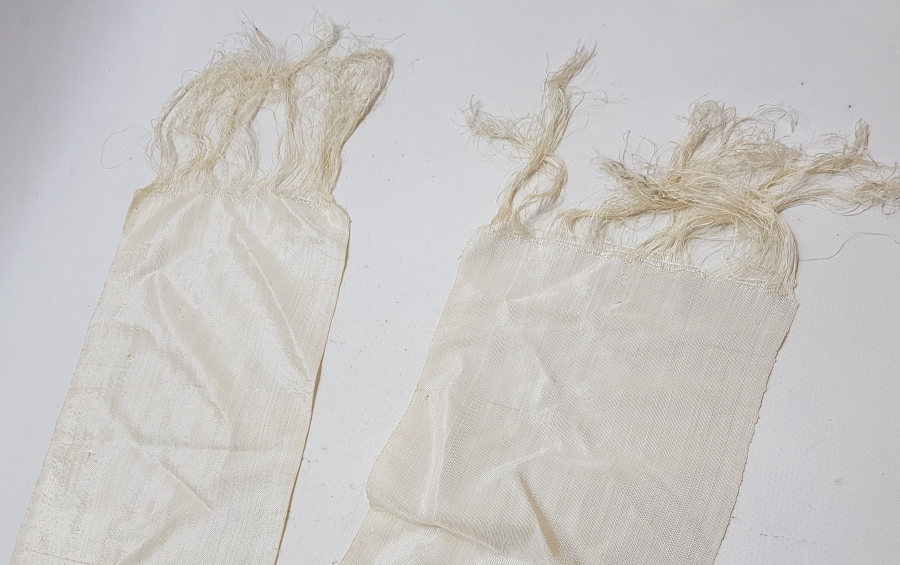 OSMANLI DÖNEMİ ÇOK NADİR İPEK DAMAT KUŞAĞI