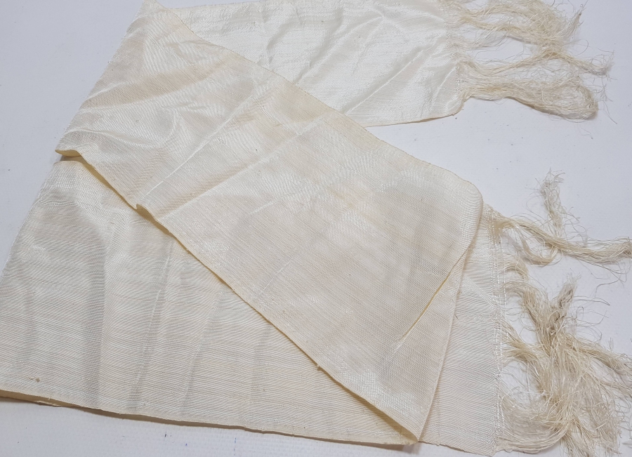 OSMANLI DÖNEMİ ÇOK NADİR İPEK DAMAT KUŞAĞI