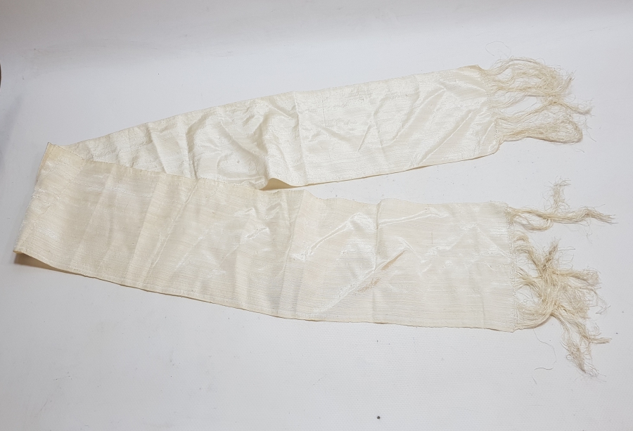 OSMANLI DÖNEMİ ÇOK NADİR İPEK DAMAT KUŞAĞI