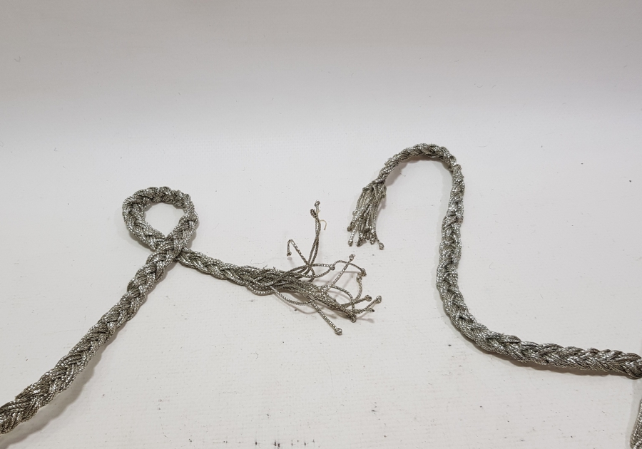 GÜMÜŞ SİMLİ ANTİKA GELİN KEMERİ