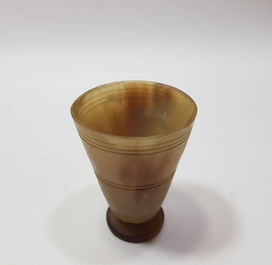 OSMANLI DÖNEMİ NADİR RENKTE BOYNUZ ZEMZEMLİK