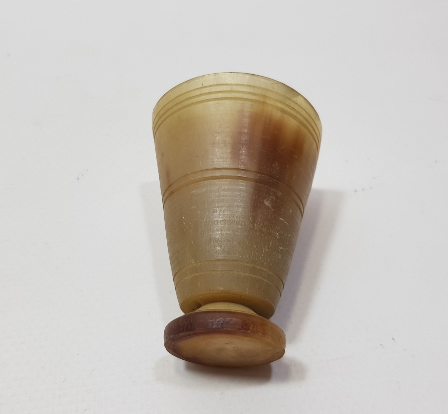 OSMANLI DÖNEMİ NADİR RENKTE BOYNUZ ZEMZEMLİK