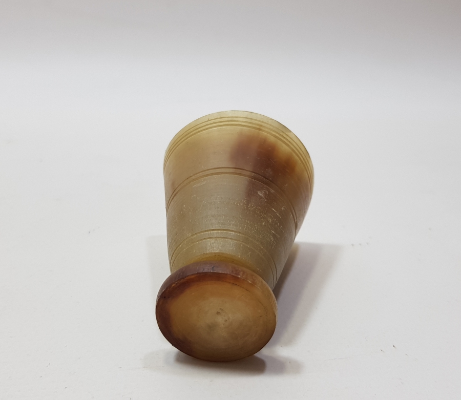 OSMANLI DÖNEMİ NADİR RENKTE BOYNUZ ZEMZEMLİK