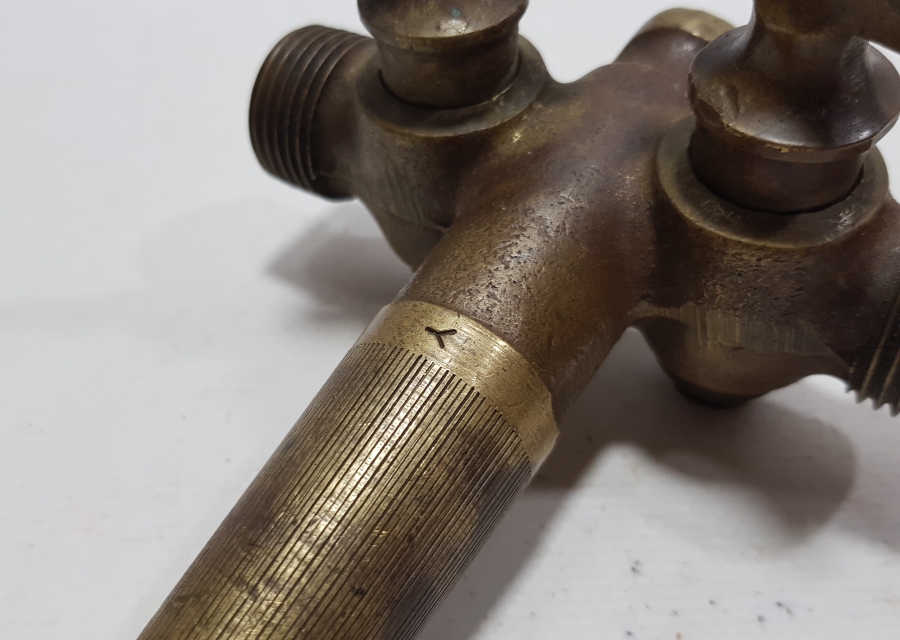 OSMANLI DÖNEMİ NADİR FORMDA ÇİFTLİ HORHOR - ÇEŞME