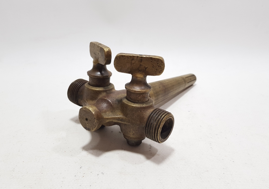 OSMANLI DÖNEMİ NADİR FORMDA ÇİFTLİ HORHOR - ÇEŞME