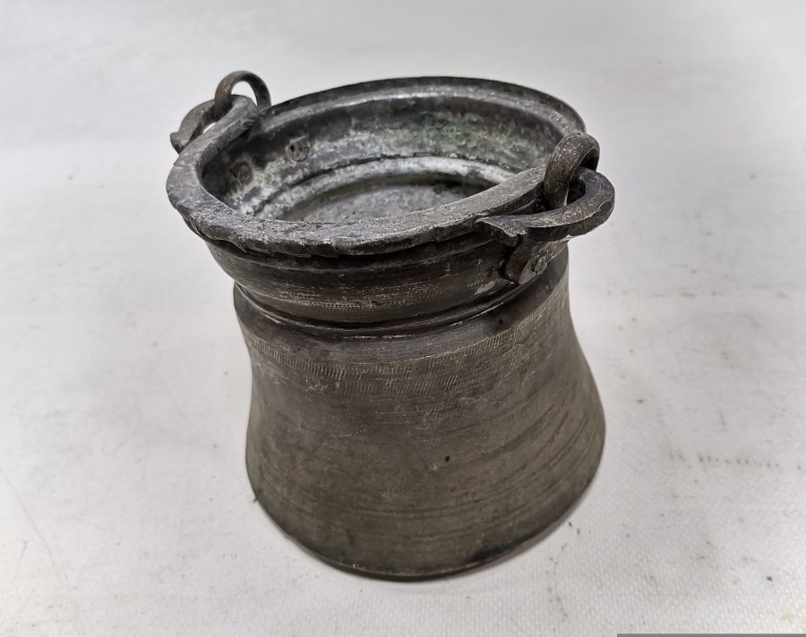 OSMANLI DÖNEMİ TUTMACI YILAN BAŞLI BAKIR YOĞURT BAKRACI