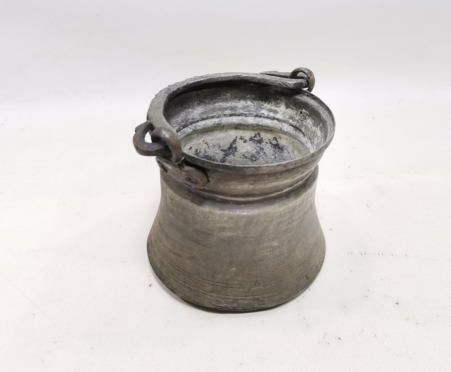 OSMANLI DÖNEMİ TUTMACI YILAN BAŞLI BAKIR YOĞURT BAKRACI