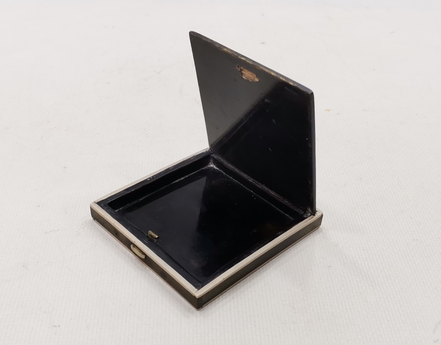 ÜZERİ İŞLEMELİ OSMANLI DÖNEMİ ÇOK NADİR AHŞAP SİGARA KAĞIDI TABAKASI