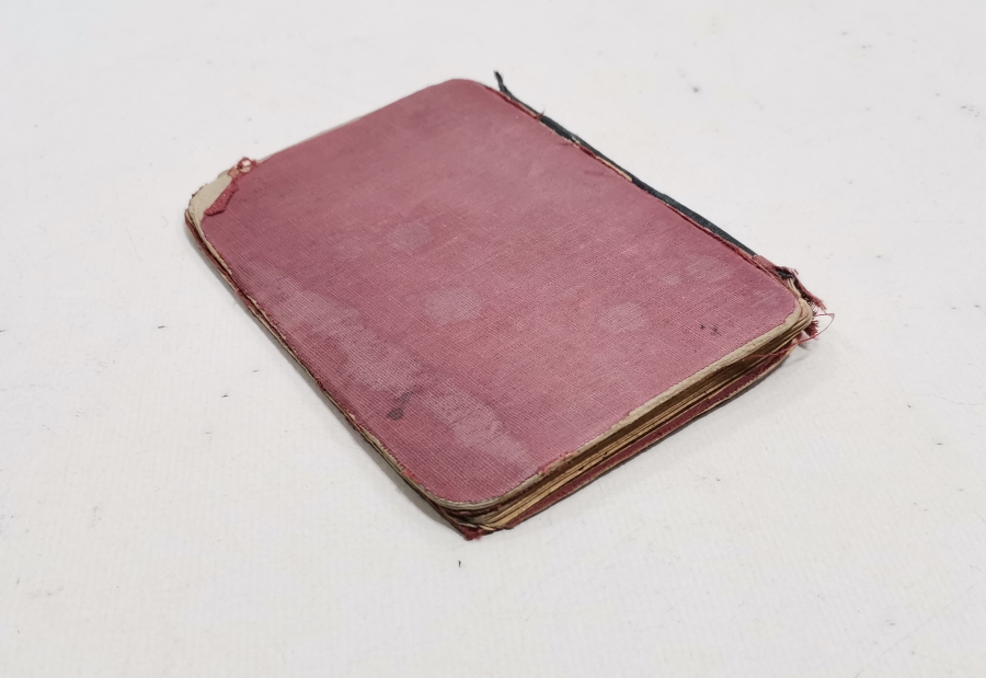 İÇİ OSMANLICA YAZILI ANTİKA NOT DEFTERİ