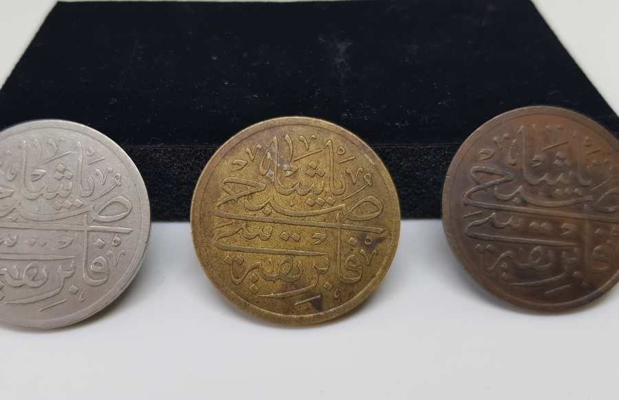 OSMANLI DÖNEMİ TAM TAKIM SUPHİ PAŞA JETON