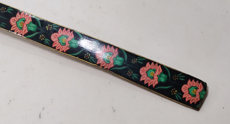 EL BOYAMA DEV BOYDA KONYA İŞİ ANTİKA TAHTA DUVAR KAŞIĞI