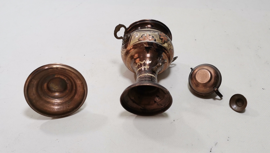 ERZİNCAN İŞİ ANTİKA MİNYATÜR SEMAVER