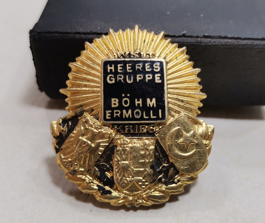 1. DÜNYA SAVAŞI DÖNEMİ ÜÇLÜ İTTİFAK MİNELİ ROZET