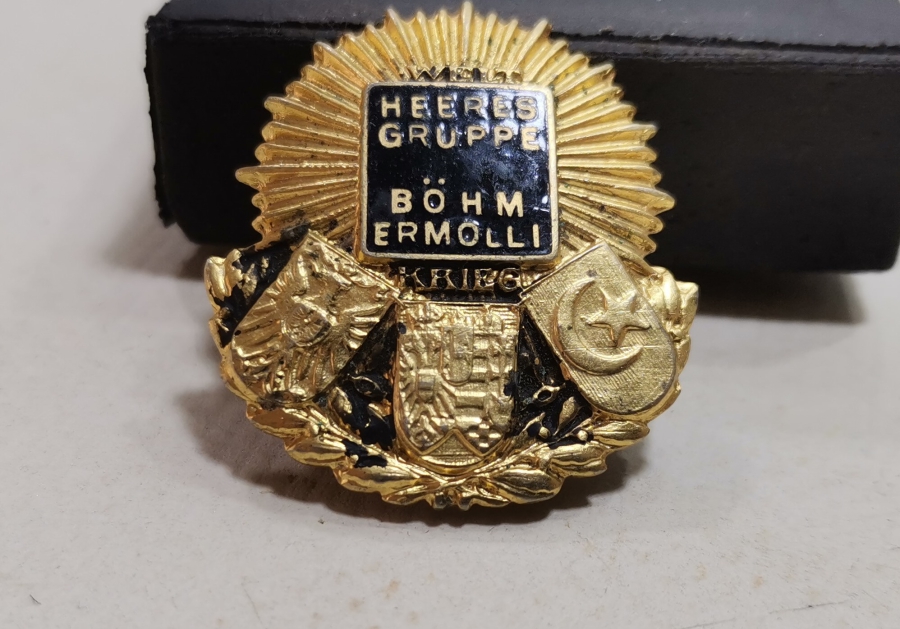 1. DÜNYA SAVAŞI DÖNEMİ ÜÇLÜ İTTİFAK MİNELİ ROZET