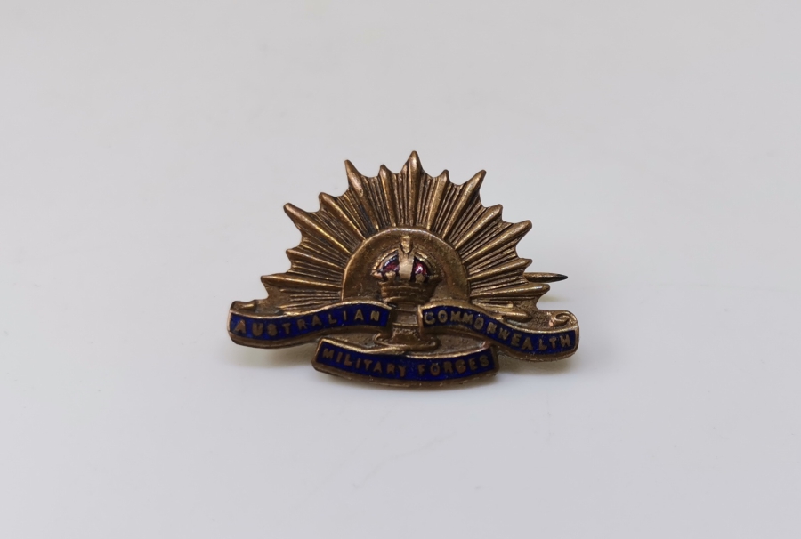 1. DÜNYA SAVAŞI DÖNEMİ ÇOK NADİR ANZAK SUBAY KOKARTI